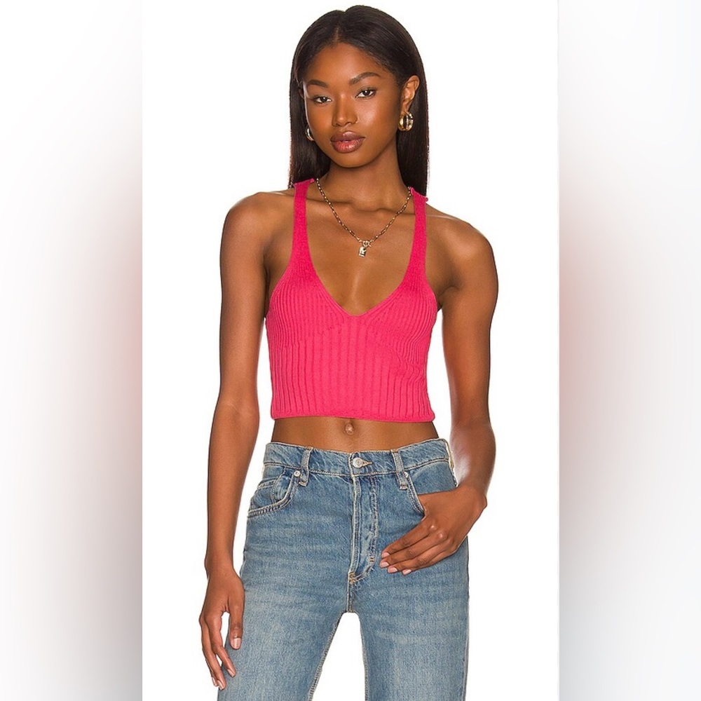 Free people intimacy Halter Ego Swit Cami in Electropop